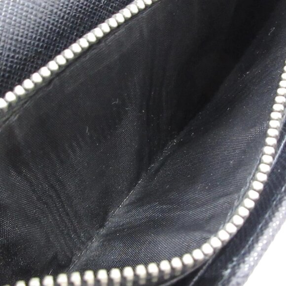 PRADA - Black Saffiano Borch (Leather) Other Style Wallet 529-080325 - Picture 12 of 14